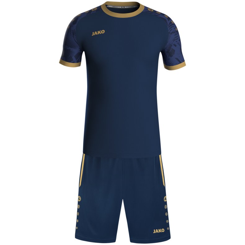 JAKO Iconic Spillerst JAKO Navy/Guld-Navy