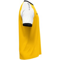 Dynamic kortrmet spillertrje  med Keep Dry-teknologi. Gul/hvid