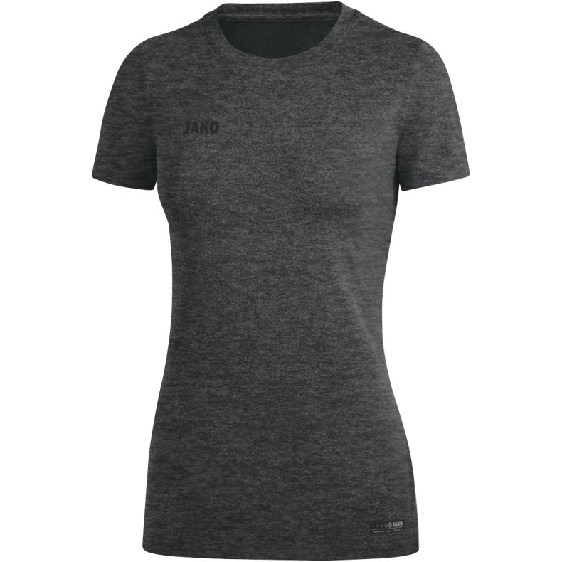 T-shirt Premium mrk gr melange Dame