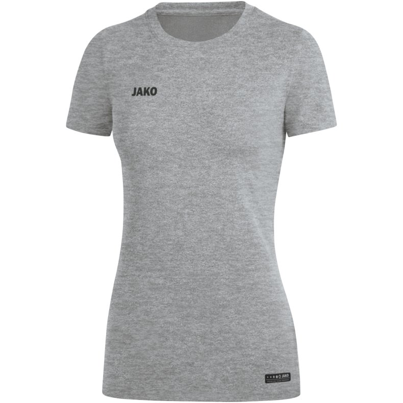 T-shirt Premium lys gr melange Dame