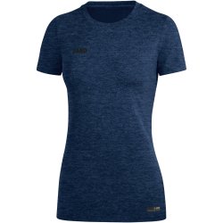 T-shirt Premium navy melange Dame