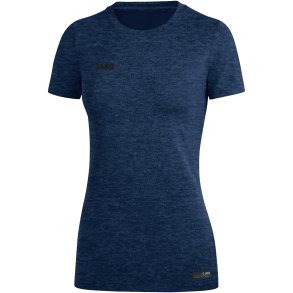 T-shirt Premium navy melange Dame