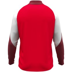 Dynamic Ziptop  elastisk, ndbar &amp; bredygtig. Rd/Hvid/Mrkerd