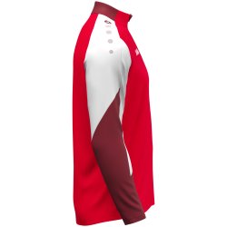 Dynamic Ziptop  elastisk, ndbar &amp; bredygtig. Rd/Hvid/Mrkerd