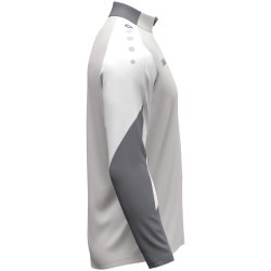 Dynamic Ziptop  elastisk, ndbar &amp; bredygtig. Gr/hvid/mrkgr